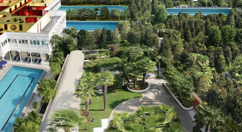Hotel Metropole Abano Terme Bagian luar foto
